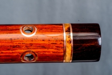 Cocobolo Native American Flute, Minor, Mid G-4, #N4F (12)
